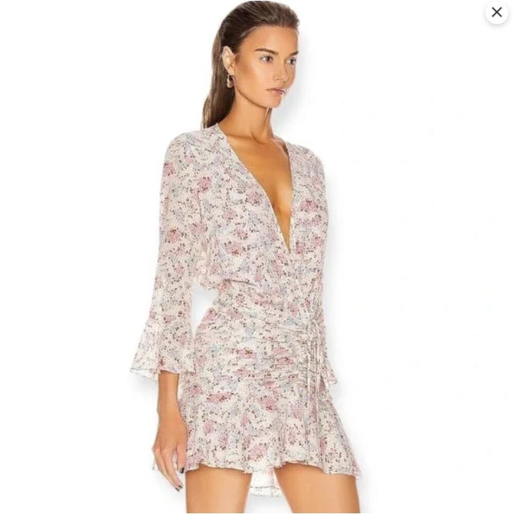 Veronica Beard Floralβ Wrap Sean Dress Size 12
